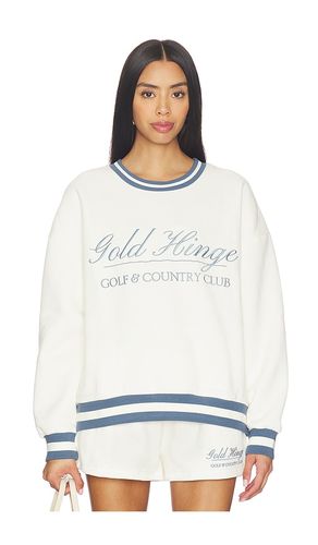 SWEAT COUNTRY CLUB en . Taille M. Also en S, XS - Gold Hinge - Modalova