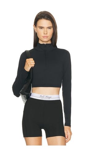 HAUT COURT ATHLÉTIQUE À DEMI-ZIP ATHLETIC HALF ZIP CROP TOP en . Taille L. Also en M, S, XL, XS - Gold Hinge - Modalova