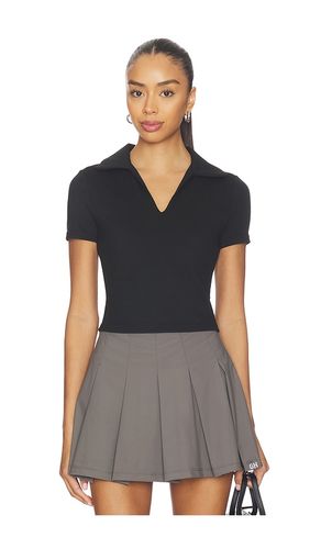 POLO PREPPY À COL V V-NECK PREPPY POLO TOP en . Taille L. Also en - Gold Hinge - Modalova