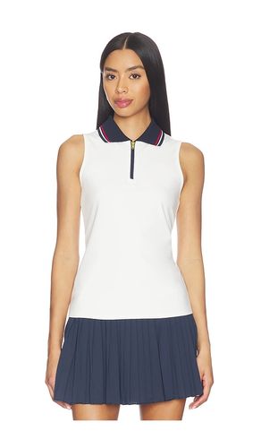 Zipper Polo Tank Top en . Taille S. Also en L - Gold Hinge - Modalova