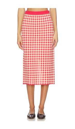 JUPE LONGUE VICHY en . Taille M. Also en S, XS - Guest In Residence - Modalova