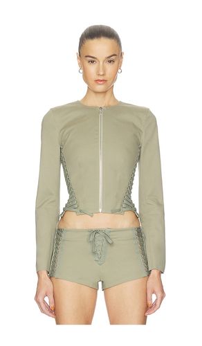 BLOUSON LACE-UP JACKET en . Taille S. Also en XXS, XS, M, L, XL - HAELO - Modalova