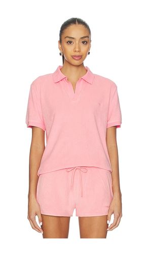 Towelling Embroidered Polo en . Taille M. Also en L - Hunza G - Modalova