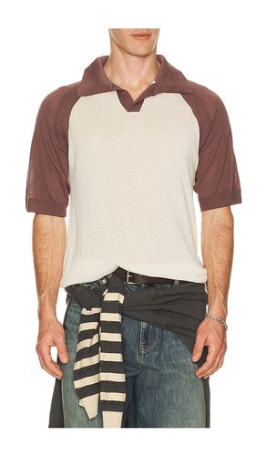 Raglan Polo Shirt en . Taille S. Also en M, XL/1X - ISA BOULDER - Modalova
