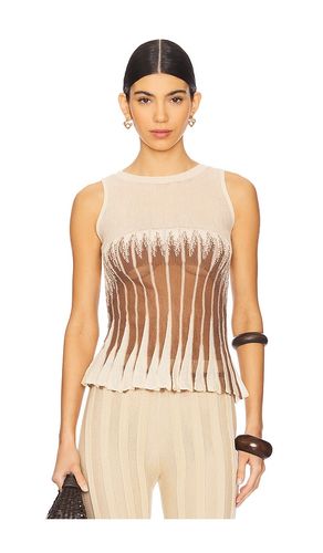 Gradflare Sleeveless Top in ,. Size M, S, XL, XS - ISA BOULDER - Modalova