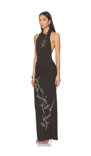 ROBE DE SOIRÉE DAHLIA RHINESTONE HALTER en . Taille M. Also en S, XS - Juliet Johnstone - Modalova