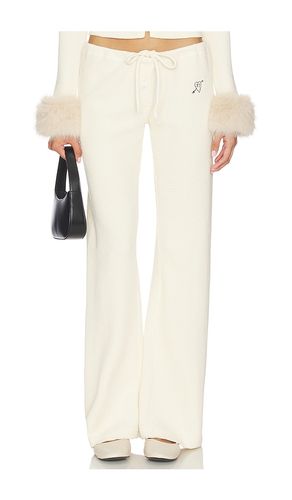 PANTALON WAFFLE KNIT LOUNGE en . Taille M. Also en S, XL/1X - Juliet Johnstone - Modalova