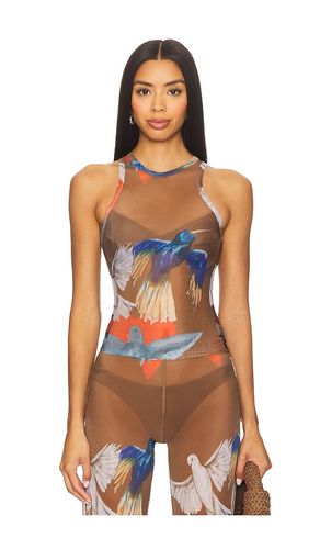 Mesh Tank Top in . Size M, S, XL/1X, XS - Juliet Johnstone - Modalova