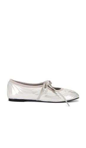 Erika Topstitching Lace-Up Ballet Flats in . Size 6, 7, 7.5, 8, 8.5, 9 - JW PEI - Modalova