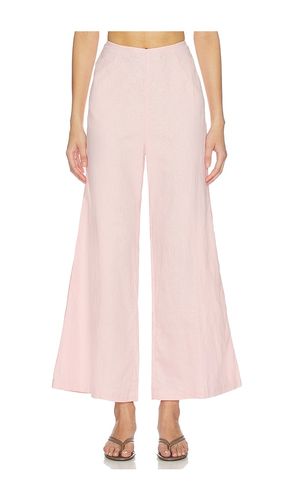 PANTALON JAMBES LARGES EN LIN MARGOT en . Taille L. Also en M, S, XS - Juillet - Modalova