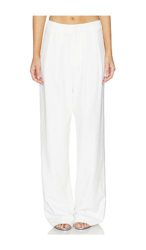 PANTALON WOOL COTTON PLEAT en . Taille 2. Also en 4, 6, 10 - Kate Barton - Modalova