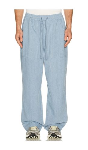 PANTALON EN DENIM FATIGUE STRIPE en - KAPPY DESIGN - Modalova