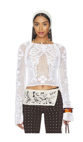 Talia Crochet Blouse en . Taille S. Also en M, L - KETTEL ATELIER - Modalova