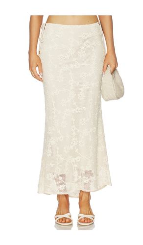 JUPE MAXI AVEC LIENS CÔTÉS LACE SIDE TIE MAXI SKIRT en . Taille S. Also en XS, L - Kulani Kinis - Modalova