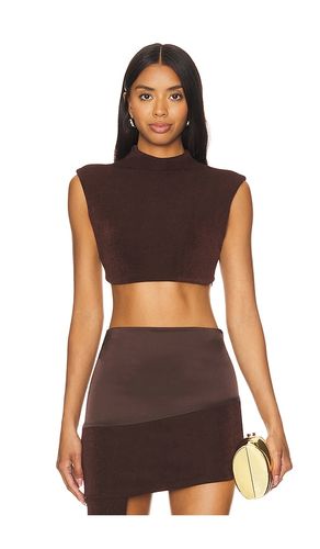 Backless Cropped Tee in . Size M, S, XL, XS, XXS - Khanums - Modalova