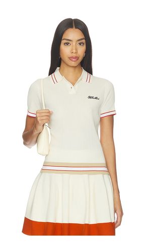 POLO EN MAILLE CÔTELÉE VARSITY en . Taille M. Also en S, XS - Khalhon - Modalova