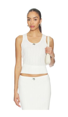 Pointelle Tank en . Taille 32. Also en 34, 36, 38, 40, 42, 44 - Lacoste - Modalova
