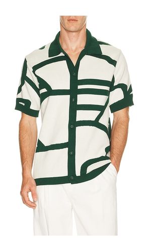 Lay Up Knitted Polo en . Taille S. Also en M - LEND - Modalova