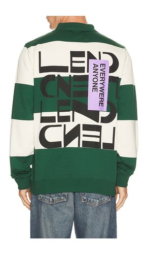 Block Stripe Zip Rugby en . Taille S. Also en M, L, XL/1X - LEND - Modalova