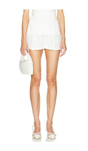 LEJE SHORT SKIRT in White. Size S - LEJE - Modalova