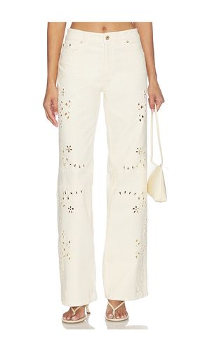 PANTALON DELLAH en . Taille 25. Also en 26, 27, 28, 29, 30 - LoveShackFancy - Modalova