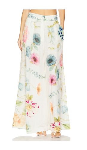 PANTALON FLORAL JAMBES LARGES en . Taille M. Also en L - LA FUORI - Modalova