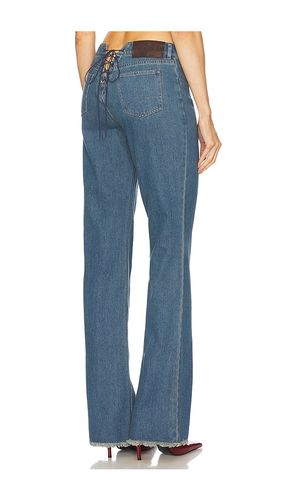 Samantha Lace Up Jeans en . Taille S. Also en M - LOBA - Modalova