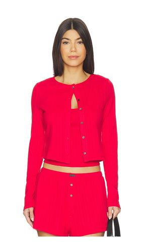GILET RAS DE COU POINTELLE en . Taille M. Also en S, XS - LUNYA - Modalova