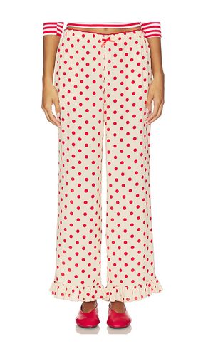 PANTALON VOLANTÉ LIORA en . Taille S. Also en XS, M, L, XL, XXL - Lisa Says Gah - Modalova