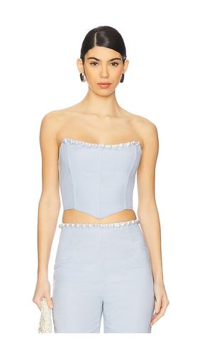 Birkin Pearl Corset Top in . Size M, S, XL, XS - La Porte - Modalova