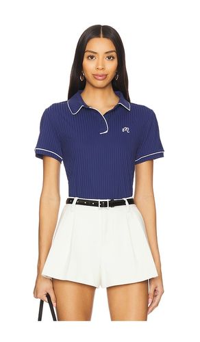 Anna Short Sleeve Polo Top in . Size M, S, XL - Malbon Golf - Modalova