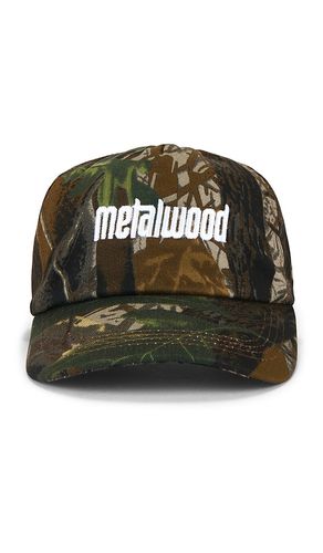 CHAPEAU 5 PANNEAUX METAL LOGO en - Metalwood Studio - Modalova