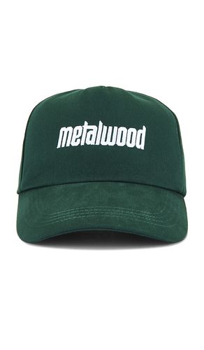 CHAPEAU 5 PANNEAUX METAL LOGO en - Metalwood Studio - Modalova