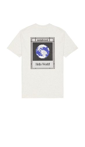 Hello World T-Shirt in . Size M, S, XL/1X - Metalwood Studio - Modalova