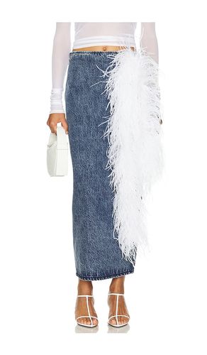 JUPE CRAYON MIDI in . Size XL - Milkwhite - Modalova