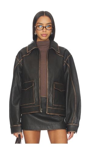 BLOUSON PINT LEATHER en . Taille L. Also en S, XS - Mimchik - Modalova