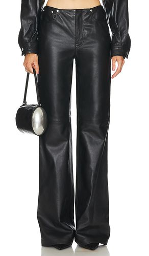 PANTALON EN CUIR in . Size 38, 40, 42 - Moschino Jeans - Modalova