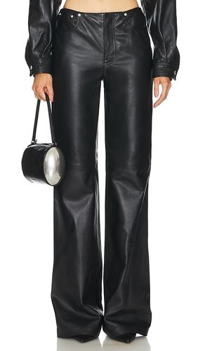 PANTALON EN CUIR in . Size 40, 42 - Moschino Jeans - Modalova