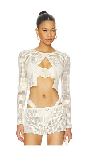 GILET CROPPED BUTTON-DOWN CARDI en . Taille S. Also en M, L, XL - Montce - Modalova