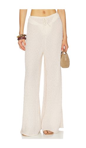 PANTALON JAMBES LARGES ET CORDON DE SERRAGE X ELSA HOSK DRAWSTRING WIDE LEG PANT en . Taille M. Also en S - Montce - Modalova