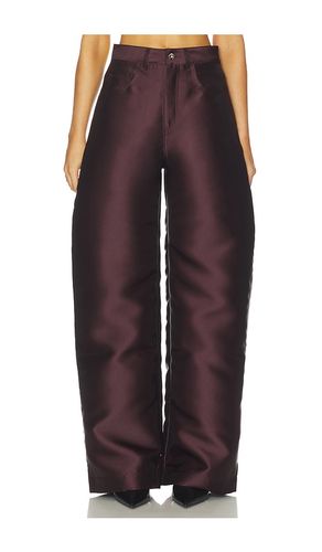 PANTALON HEAVY SATIN BOYFRIEND en . Taille 4. Also en 6, S, XS, XXS - Marques ' Almeida - Modalova