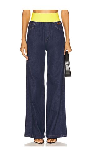 Waistband Wide Leg Jean in . Size 38, 40, 42 - MSGM - Modalova