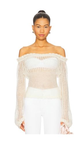 Mohair Knit Pullover in . Size M, S - Mirror Palais - Modalova