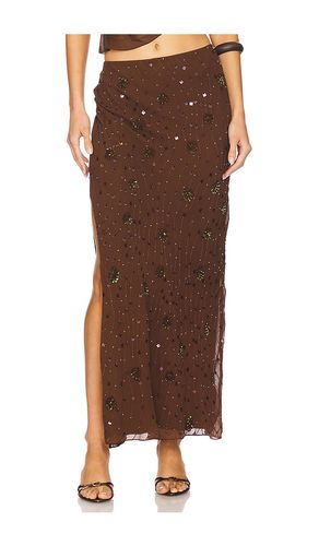 Beaded Low Rise Skirt in . Size S, XS - Mirror Palais - Modalova