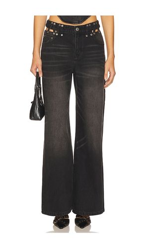 PANTALON EN JEAN À DÉCOUPES en . Taille S. Also en M, L - MARRKNULL - Modalova