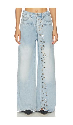 Asymmetrical Metal-Button Jean en . Taille L. Also en M, S, XS - MARRKNULL - Modalova