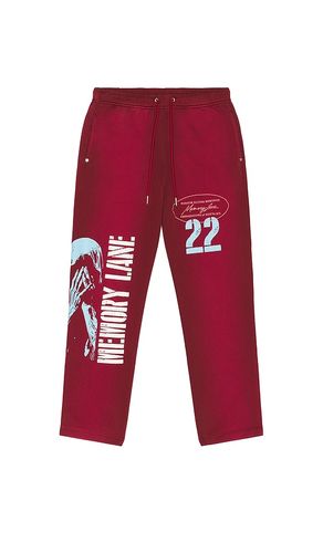 PANTALON SWEAT STENCIL LOGO en . Taille M. Also en L - Memory Lane - Modalova