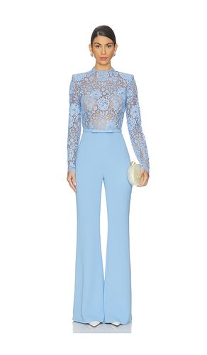 COMBINAISON BLEUE MADDIE en . Taille 2/XS. Also en 4/S, 6/SM, 8/M, 10/L, 12/XL - Nadine Merabi - Modalova