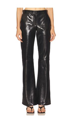 PANTALON EN CUIR LENNY en . Taille 34/2. Also en 36/4, 38/6, 40/8 - The New Arrivals by Ilkyaz Ozel - Modalova