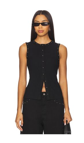 Studded Button Tank en . Taille S. Also en L - Never Fully Dressed - Modalova